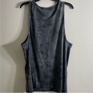 lululemon athletica grey tie dye tank top